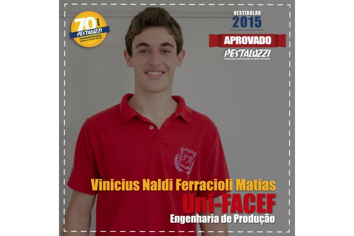 Pestalozzi - Aprovados